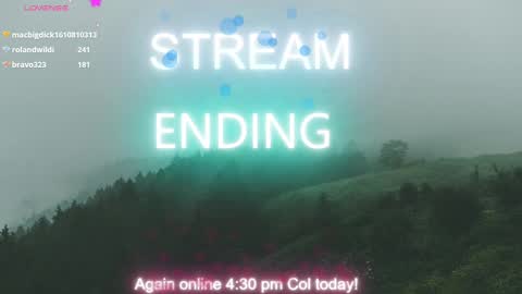 Ayleen online show from February 2025 06:30:02 PM