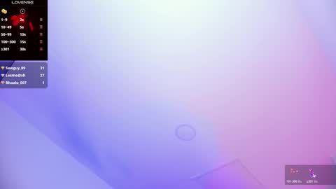 Azurra  online show from March 2026 08:01:02 PM