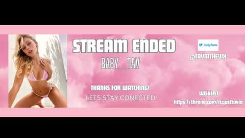 Baby Tavia online show from December 2024 07:16:02 PM