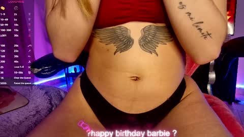 Snapshot of barbie20_ chatting on June 2026 02:24:02 AM sexy Barbie online show from June 2026 02:24:02 AM