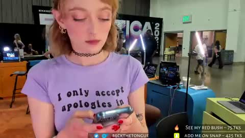 Beck the tongue online show from June 2026 07:52:02 PM