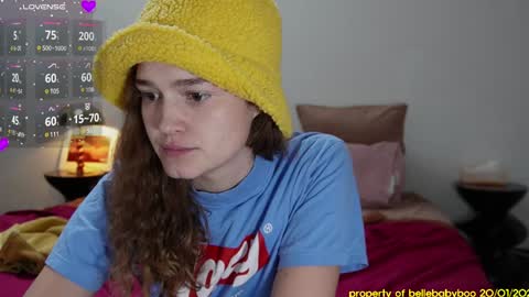 Snapshot of bellebabyboo chatting on January 2025 06:21:01 AM BELLE online show from January 2025 06:21:01 AM