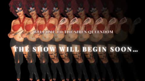 Snapshot of blacksirenqueen chatting on May 2026 01:34:02 AM Queen Siren online show from May 2026 01:34:02 AM