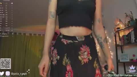   Im Nym  Justa nymph on twitter and IG online show from January 2025 03:54:02 AM