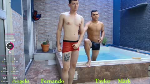 Snapshot of boysgang_sex chatting on January 2025 05:39:01 PM Angelo Mark Fernando Taylor online show from January 2025 05:39:01 PM