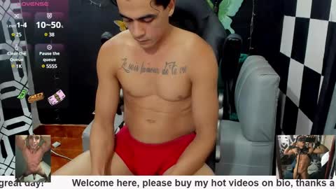 Snapshot of brunocuttie94 chatting on February 2025 01:36:01 AM Join my fan club here 150 tokens a month online show from February 2025 01:36:01 AM