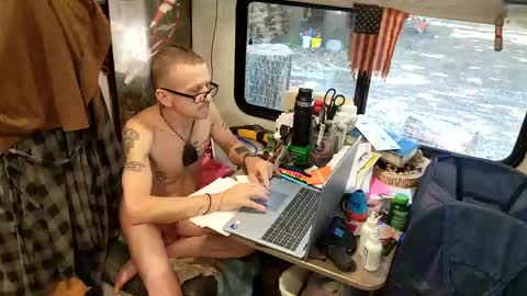 Steve... aka SkinnieDippin aka TimberTramp online show from May 2026 04:13:01 PM