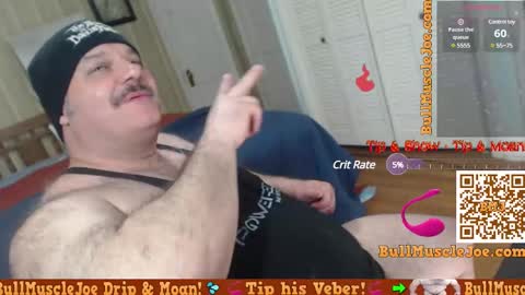 Snapshot of bullmusclejoe chatting on December 2024 05:52:02 AM BullMuscleJoe online show from December 2024 05:52:02 AM