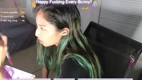 Snapshot of bunnycheekz chatting on December 2024 05:09:02 AM Tokki  bunny  online show from December 2024 05:09:02 AM