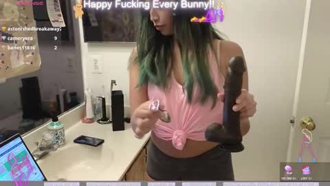 Snapshot of bunnycheekz chatting on December 2024 11:07:01 PM Tokki  bunny  online show from December 2024 11:07:01 PM