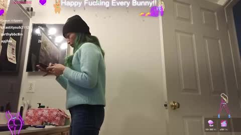 Snapshot of bunnycheekz chatting on January 2025 11:43:01 PM Tokki  bunny  online show from January 2025 11:43:01 PM