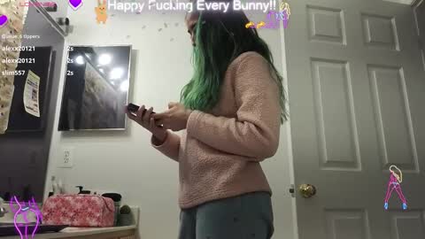 Snapshot of bunnycheekz chatting on January 2025 12:29:01 AM Tokki  bunny  online show from January 2025 12:29:01 AM