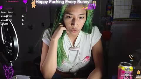 Snapshot of bunnycheekz chatting on January 2025 11:45:02 PM Tokki  bunny  online show from January 2025 11:45:02 PM