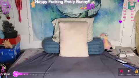 Snapshot of bunnycheekz chatting on February 2025 03:18:02 AM Tokki  bunny  online show from February 2025 03:18:02 AM