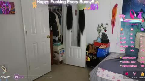 Snapshot of bunnycheekz chatting on February 2025 04:58:01 AM Tokki  bunny  online show from February 2025 04:58:01 AM