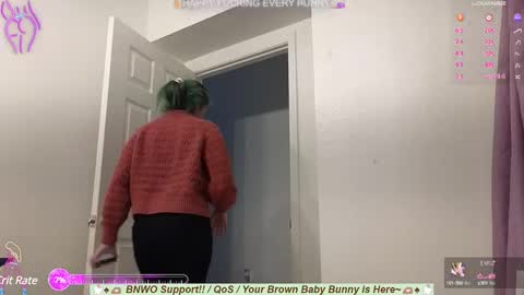 Snapshot of bunnycheekz chatting on February 2025 04:07:01 AM Tokki  bunny  online show from February 2025 04:07:01 AM