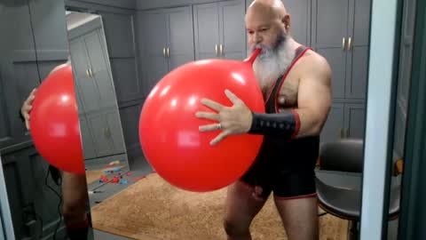 Snapshot of busterballoonguy chatting on July 2026 11:44:01 PM Daddy-B online show from July 2026 11:44:01 PM