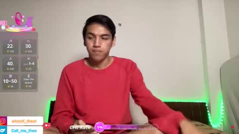 Snapshot of call_me_theo chatting on September 2025 02:55:01 PM Mateo online show from September 2025 02:55:01 PM