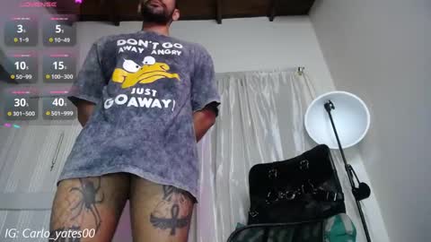 carlo yates  thx for help me to reach 100 thumps up online show from January 2025 05:24:01 AM