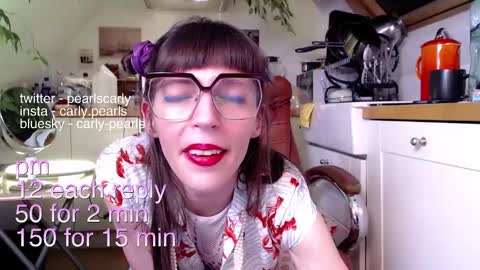 Carly Pearls online show from March 2025 04:17:02 AM