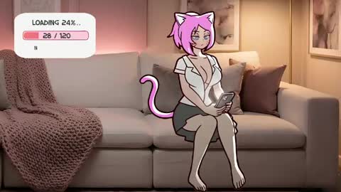 Snapshot of cat9irl chatting on June 2026 01:56:01 PM Nicky online show from June 2026 01:56:01 PM