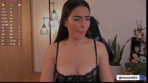 Snapshot of catalella_01 chatting on February 2025 08:51:02 PM MACARENA online show from February 2025 08:51:02 PM
