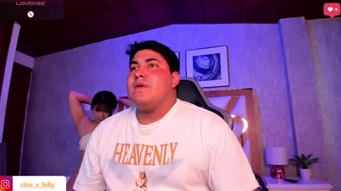 Cloe x Billy online show from October 2025 07:43:01 PM