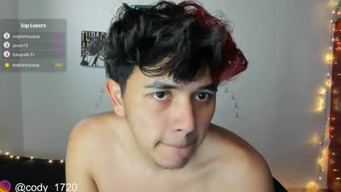 Snapshot of cody_evanss chatting on January 2025 09:42:01 PM cody online show from January 2025 09:42:01 PM