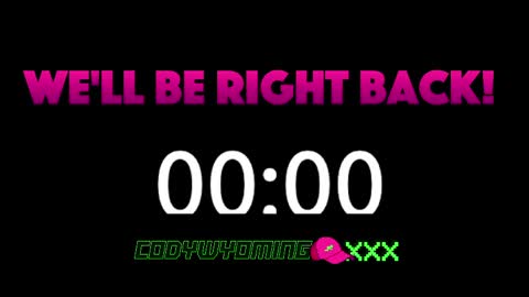 Snapshot of codywyomingxxx chatting on May 2026 02:45:01 PM Cody Wyoming online show from May 2026 02:45:01 PM