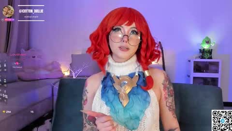 Snapshot of cotton_dollie chatting on March 2026 10:08:02 AM Dollie online show from March 2026 10:08:02 AM