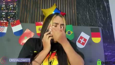 Snapshot of cristallsweett chatting on June 2026 08:30:02 PM cristal acosta online show from June 2026 08:30:02 PM