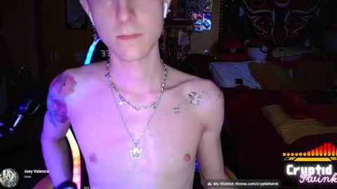 Snapshot of cryptidtwink chatting on May 2026 06:07:02 AM CryptidTwink online show from May 2026 06:07:02 AM