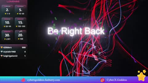 Snapshot of cyberxgoddess_ chatting on January 2025 04:41:01 AM Lily Goddess online show from January 2025 04:41:01 AM