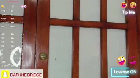 Daphne Bridge online show from September 2025 11:18:01 PM