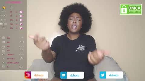 Snapshot of dchcco chatting on September 2025 11:20:01 PM Duchess Coco - Coco Puffs online show from September 2025 11:20:01 PM