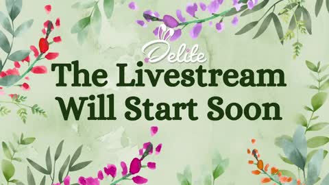 DeLite  Next stream on Wednesday or Thurdsay  online show from April 2026 07:58:01 AM