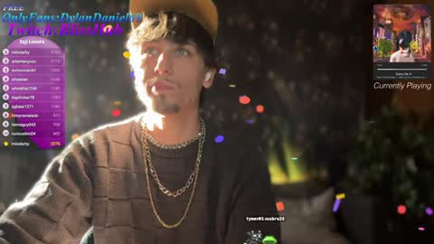 Dylan Daniel 7.8 online show from December 2024 09:12:02 PM