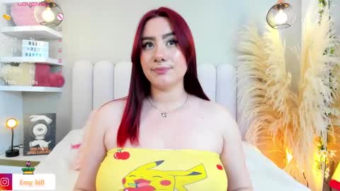 Snapshot of emily_hill___ chatting on January 2025 10:13:02 PM EMILY Monday 5-2 am From Tuesday to Friday5-1 am Colombia time online show from January 2025 10:13:02 PM