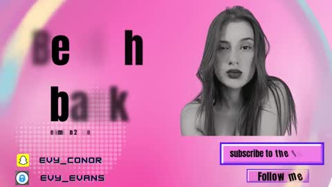 Evy conor online show from September 2025 12:21:02 PM