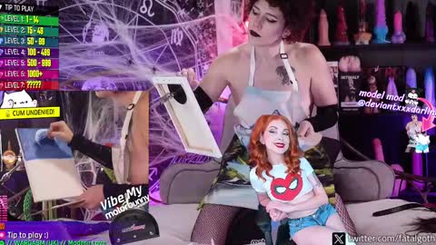 Snapshot of fatalgoth chatting on October 2025 01:36:02 AM Lily Waifu online show from October 2025 01:36:02 AM