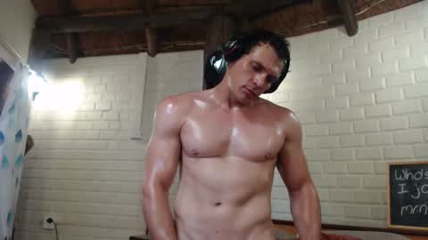 MuscleGod online show from December 2024 02:22:01 PM