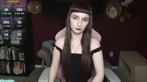 Snapshot of gennanyx chatting on June 2026 07:43:01 AM Genna Nyx online show from June 2026 07:43:01 AM