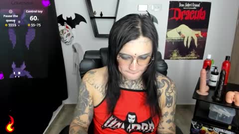 Snapshot of goth_ink chatting on September 2025 12:38:02 PM Goth Ink online show from September 2025 12:38:02 PM
