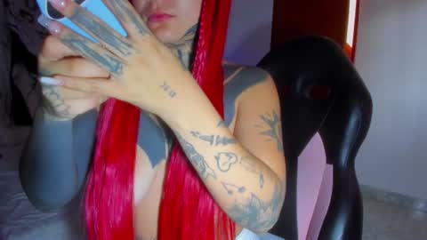 Snapshot of gothic9goddes chatting on July 2026 01:10:02 PM GG online show from July 2026 01:10:02 PM
