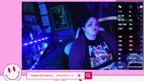 Snapshot of gxddess_fe chatting on January 2025 06:29:01 AM Goddess Fe online show from January 2025 06:29:01 AM