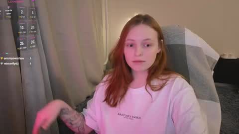 Snapshot of hanna_melon chatting on February 2025 07:56:01 PM Hanna next stream is Mo 8pm-6am by CET online show from February 2025 07:56:01 PM