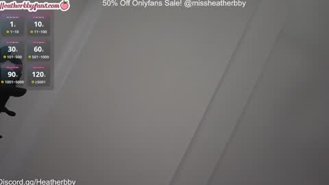 Heather online show from December 2025 12:08:01 AM