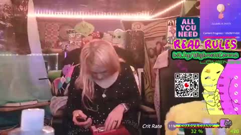 HiGHNESS CANNA online show from December 2024 06:59:02 PM