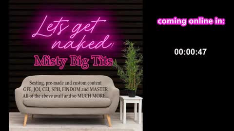 Misty online show from January 2025 07:00:01 PM