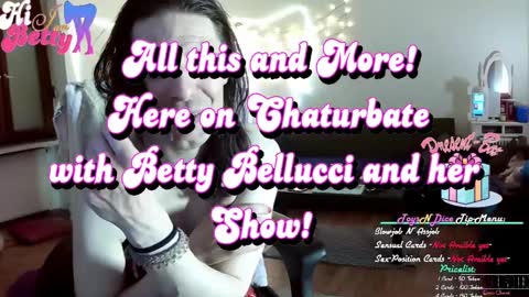 Snapshot of hotbettybellucci chatting on February 2025 10:48:01 AM Betty Bellucci online show from February 2025 10:48:01 AM